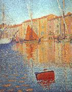 Red Buoy Paul Signac